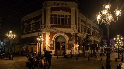 Lampu PJU di Jalan Protokol Kota Semarang Dipadamkan Saat PPKM Darurat
