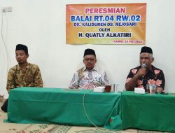 Quatly Hadiri Syukuran Peresmian Balai Warga di Sukoharjo