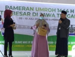 Selamat, Hasanah Tour and Travel Dapat Penghargaan Pameran Umroh 1443 H di Jateng