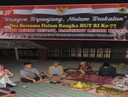 Peringati HUT ke-77 RI Secara Daring, Mahasiswa Unnes Bantu Merealisasikan Wungon Terpanjang Desa Botekan Pemalang