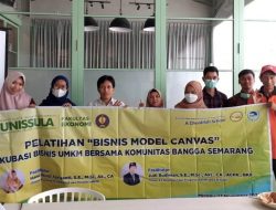 Dosen Unissula Berbagi Tips Pengelolaan Bisnis Model Canvas, Apa Saja?