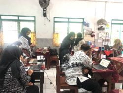 Mahasiswa PPG Prajabatan UNNES Gelar Pelatihan Platform Canva di SDN 1 Purwosari