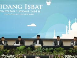 Pemerintah Tetapkan 1 Syawal 1444 H Sabtu 22 April 2023