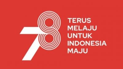 Download Logo HUT ke-78 RI Bertema ‘Terus Melaju untuk Indonesia Maju’