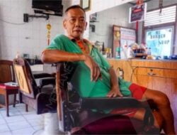 Barbershop Tradisional “Yu Me” di Pecinan Semarang, Tawarkan Pengalaman Unik Potong Rambut