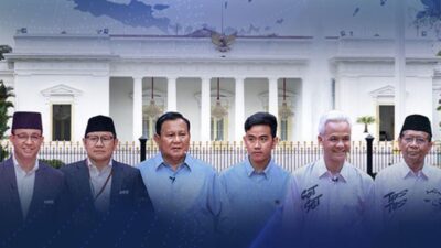 Survei Poltracking Indonesia: Prabowo-Gibran 46,7 %, AMIN 26,9%, Ganjar-Mahfud 20,6%
