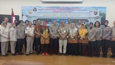 Bimtek Penyusunan Instrumen Penelitian Bagi Personel AKPOL, Bentuk Pengabdian Masyarakat Prodi PEP UNNES