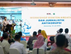 Hadir di Semarang, KPK Bekali Pelatihan Jurnalistik dan Produksi Konten Kreatif Antikorupsi