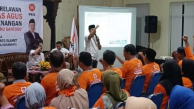 All-Out Menangkan Yoyok-Joss, PKS Gerakkan Mesin Simpul Jaringan Relawan Dewan se-Kota Semarang