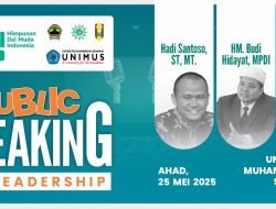 HDMI Jateng dan IMM Kota Semarang Gelar Pelatihan Kepemimpinan dan Public Speaking di Unimus