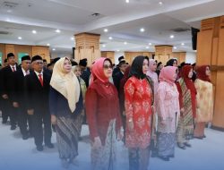 Perkuat Pelayanan Publik, Kanwil BPN Jateng Lantik Enam Pejabat Pengawas