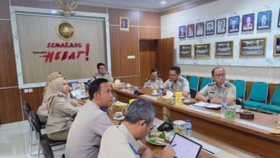 Perkuat Kualitas Layanan, Kantah Semarang Ikuti Evaluasi Kinerja BPN Se-Jawa Tengah
