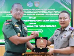 Tegaskan Kepastian Hukum Aset Negara, BPN Jawa Tengah dan Kodam IV/Diponegoro Teken Kerja Sama Strategis