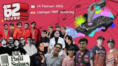 Suasana ribuan penonton memadati PRPP dalam rangkaian Jadwal Konser Semarang Februari 2026 untuk menyaksikan NDX AKA Semarang 2026 dan Konser Guyon Waton PRPP.