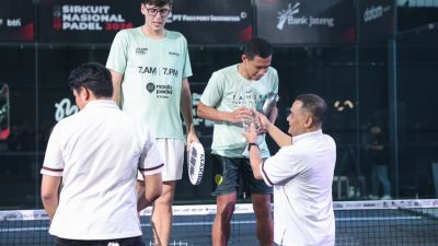 Penutupan Sirnas Padel 2026 Seri II Semarang.