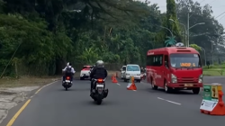 Urat Nadi Semarang Atas Gombel Lama Terputus Sementara, Warga Dituntut Ekstra Sabar Hadapi Kemacetan