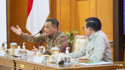 Ilustrasi pembangunan peternakan sapi perah terpadu mega farm di Brebes Jawa Tengah.