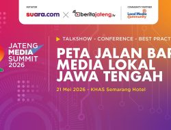 Jateng Media Summit 2026: Strategi Media Lokal Hadapi Era AI dan Perubahan Audiens
