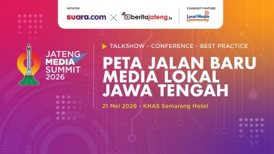 Logo Jateng Media Summit 2026 di Semarang.