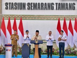 Presiden Prabowo Subianto Resmikan Revitalisasi Stasiun Semarang Tawang: Tonggak Sejarah dan Masa Depan Transportasi Hijau