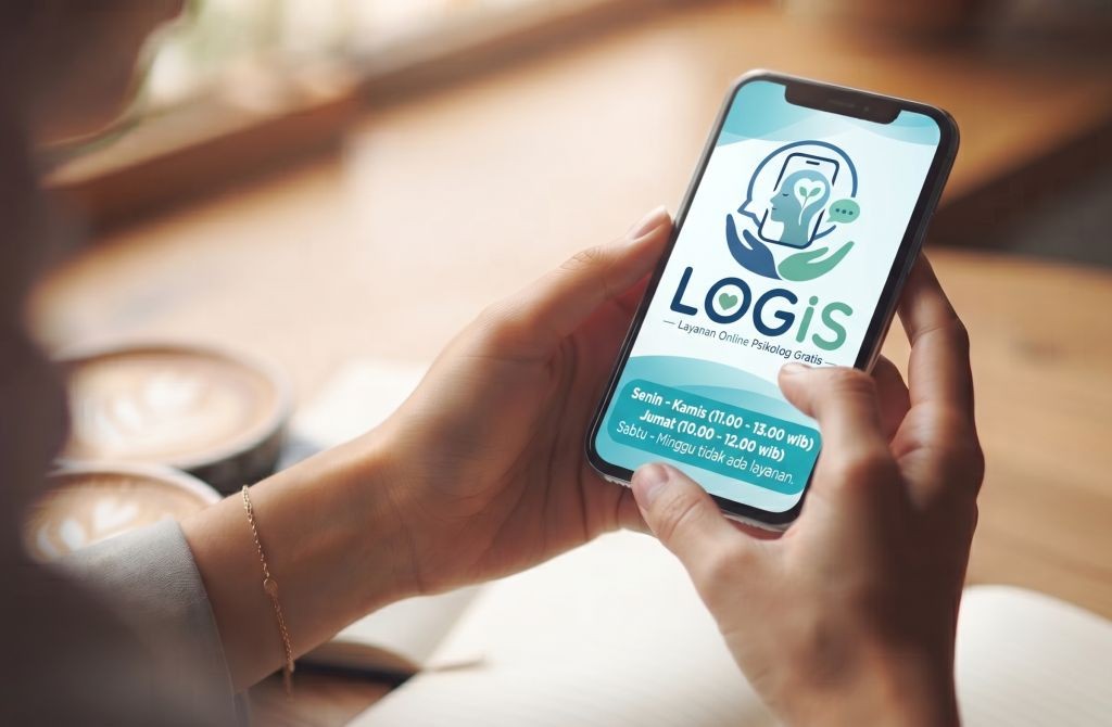 Ilustrasi Layanan Online Psikolog Gratis (Logis) Pemprov Jawa Tengah untuk deteksi dini kesehatan mental masyarakat dan pelajar.