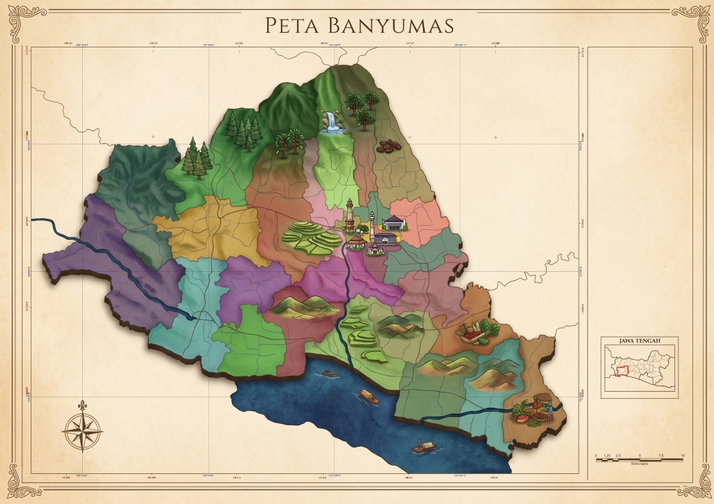 Peta Banyumas