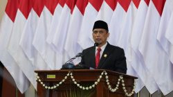 Wakil Ketua DPRD Jawa Tengah Setya Arinugroho memberikan keterangan terkait kedaulatan pangan dan kesejahteraan petani.